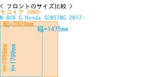 #セコイア 2008- + N-BOX G Honda SENSING 2017-